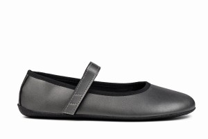 Ahinsa Ananda Barefoot Women's Ballet Flats Silver | RUC6595PV