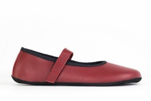 Ahinsa Ananda Barefoot Women's Ballet Flats Burgundy | URP3399MZ