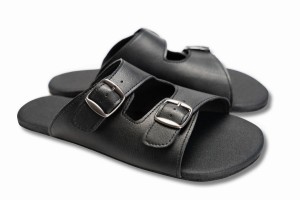 Ahinsa Barefoot Men's Sandals Black | CCS6862BA