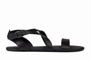 Ahinsa Hava Barefoot Women's Sandals Black | DXF9367UI