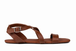 Ahinsa Hava Barefoot Women's Sandals Brown | NRS9558XU