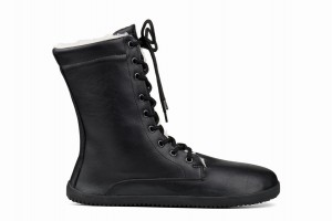 Ahinsa Jaya Barefoot Women's Winter Boots Black | ENP7136HM