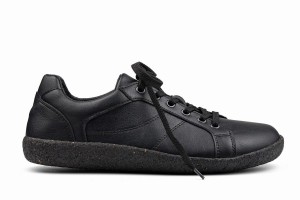 Ahinsa Pura Barefoot Men's Sneakers Black | XZP8472SI