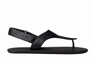 Ahinsa Simple Barefoot Women's Sandals Black | XGF4925NX