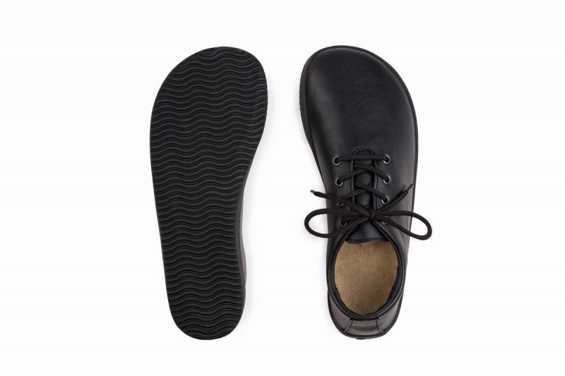 Ahinsa Ananda Barefoot Men's Casual Shoes Black | MBU1330VX