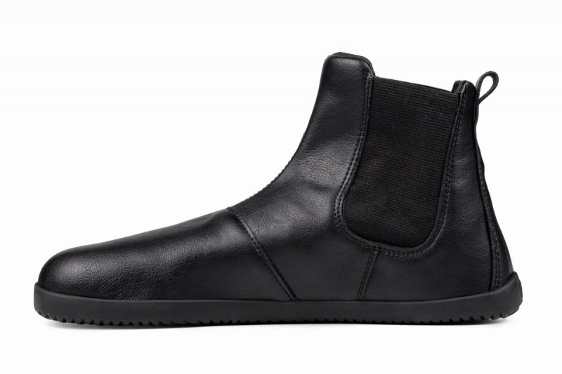 Ahinsa Barefoot Men's Ankle Boots Black | VQO8897XA