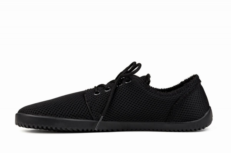 Ahinsa Bindu 2 Airnet Barefoot Men's Sneakers Black | QVA203HY