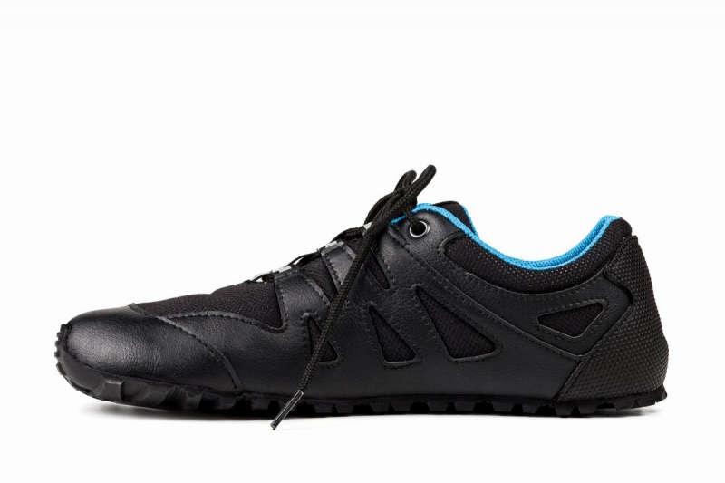 Ahinsa Chitra Trek&trail Barefoot Men's Running Shoes Blue Black | CJX5314GW