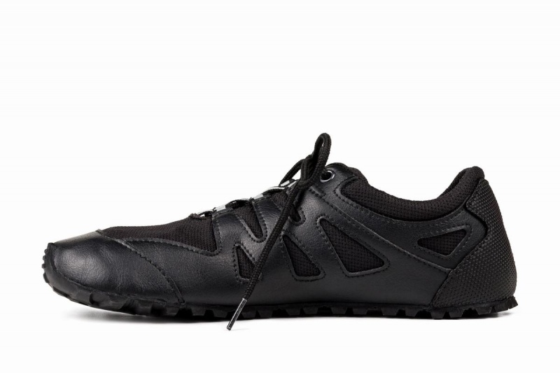 Ahinsa Chitra Trek&trail Barefoot Men's Running Shoes Black | FOS7368GM