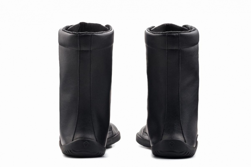 Ahinsa Jaya Barefoot Women's Winter Boots Black | WVP5160HZ