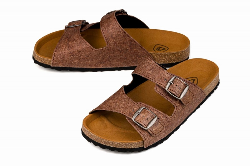 Ahinsa Malai Barefoot Men's Sandals Brown | FFT6370JU