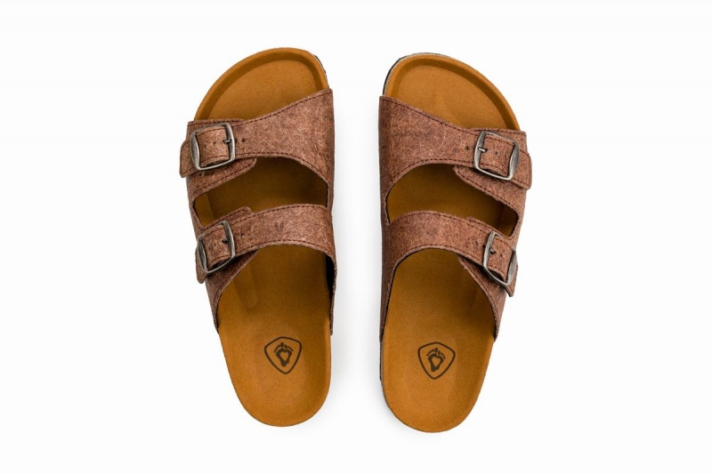 Ahinsa Malai Barefoot Men's Sandals Brown | FFT6370JU