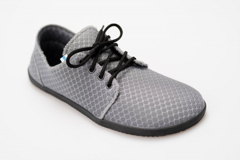 Ahinsa Zone Barefoot Men's Sneakers Grey | EJA4933GN